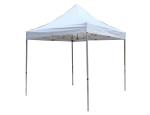 Exhibition White Pop Up Gazebo 3x3 , Aluminium / Steel Waterproof Gazebo Tent