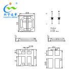 Multicolor SMD LED Diode Chip Blue 460-470nm White 6000K-7000K
