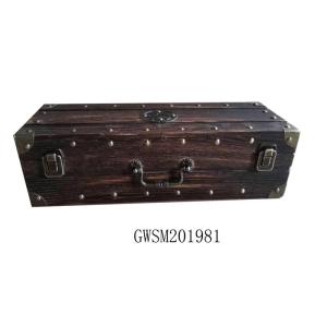 China GWSM201981 40*14*11 Rustic Storage Trunk for Home factory