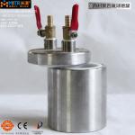 PTFE Vacuum Ball Grinding Bowl Mill Jar 0.1 Liter Ball Mill Jars