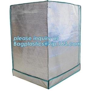 Reusable thermal insulated pallet covers, Thermal insulated pallet blankets,