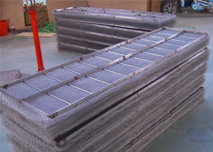 201 304 Knitted Vapor Liquid Filter Demister Pad