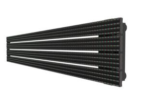 China Aluminum Outdoor Led Curtain Wall Mounted 10.4mm For Building Decoration factory