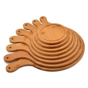 China Kitchen Charcuterie Board with Customized Designs and BAMBOO Round Pizza Cutting Board factory