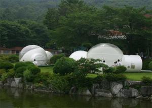 China Simple And Beautiful Inflatable Transparent Camping Tent For Outdoors factory