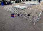 HDG 80x100mm Woven 3.0mm Gabion Wire Baskets