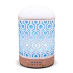 100ML Essential Oil Diffuser Metal Iron Aromatheraply Aroma Diffuser With Led