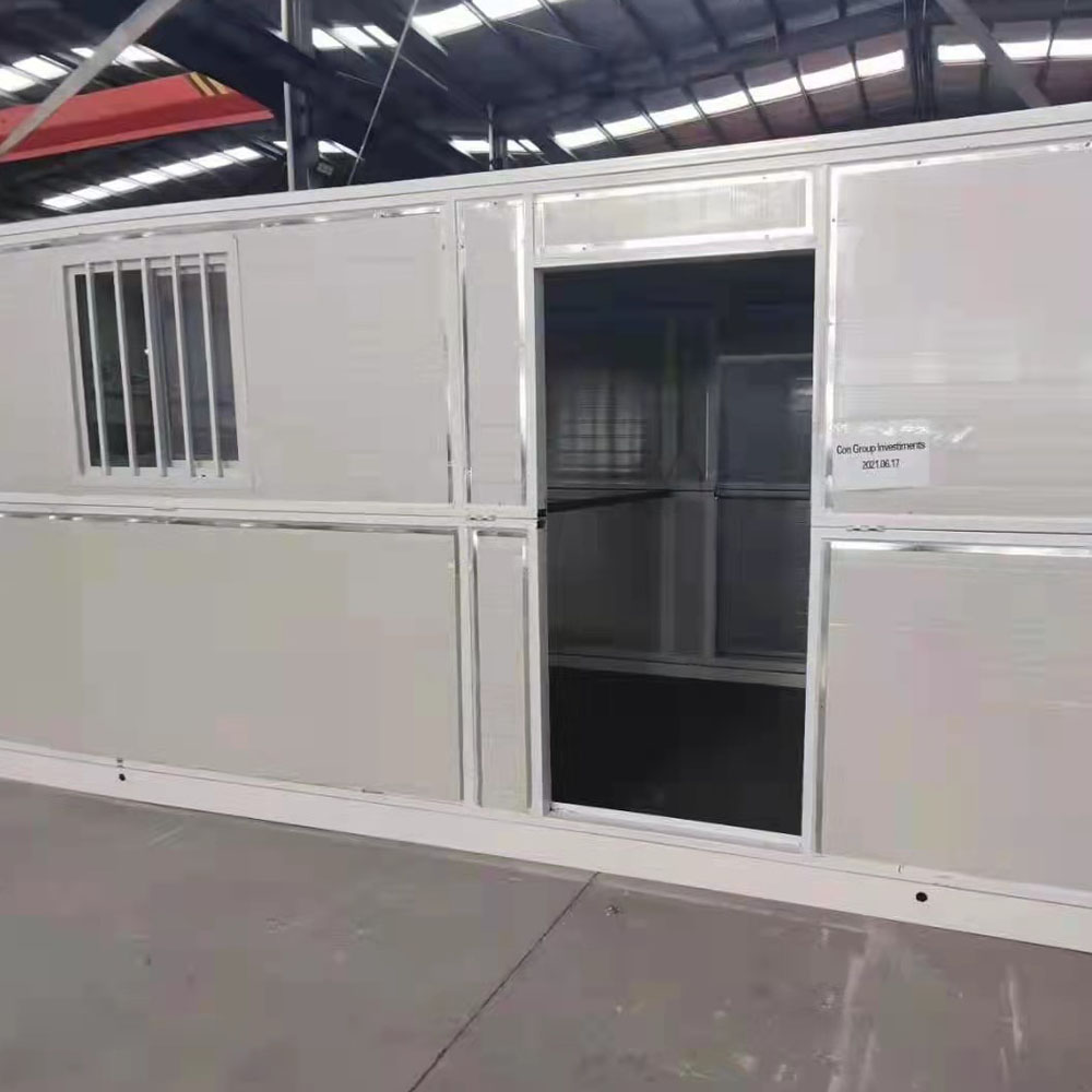 Folding Container House Supply Home 20ft Office PVC Sliding Window for Hotel Stay Needs