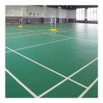 Plastic PVC Badminton Sport Flooring Mat In Roll Manufacture Factory