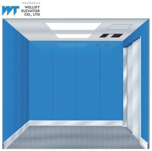 China Large Width Door Goods And Passenger Lift 380V / Local Voltage For Bulk Goods factory