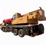 Red SANY 50 Ton Mobile Used Sany Telescopic Arm Truck Crane SANY STC50 In Good