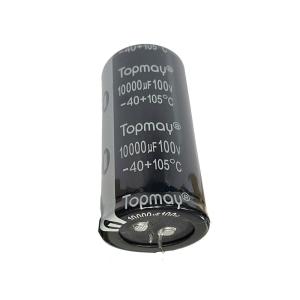 China SGS 10000uF 100V Electrolytic Capacitor With 2000Hours Load Life factory