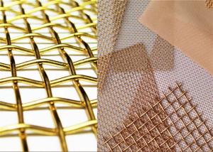 China 5Mesh Plain Weave Emi Shielding Copper Wire Mesh for Faraday Cage factory