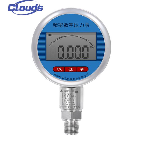 Auto Standby Digital Pressure Gauge For Long Battery Life In Air And Fuel