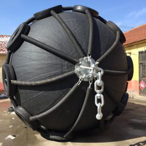 50kpa 80kpa Yokohama Dock Rubber Fender Floating Pneumatic Ribbed Fender