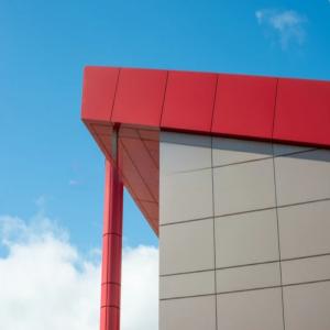 China Weather Resistance≥25 Years Aluminum Metal Cladding for High Impact Resistance≥2.0J factory