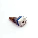 Brass 250VAC Rotary Switch Potentiometer Volume Knob 8mm For Speaker
