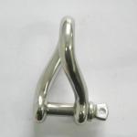 Customized Stainless Steel 304 / 316 Twisted Shackle With Screw Pin Non-standard