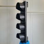 200MM Housing 4-Aspect Body Part Road Traffic Light With Flip Door Detachable