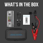 Multifunctional 4 In 1 Emergency PD 65W 3000A Peak Current Battery Booster Power