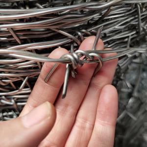 China China manufacture wholesale barb wire in sri lanka hot dipped galvanized barbed wire roll price fence factory