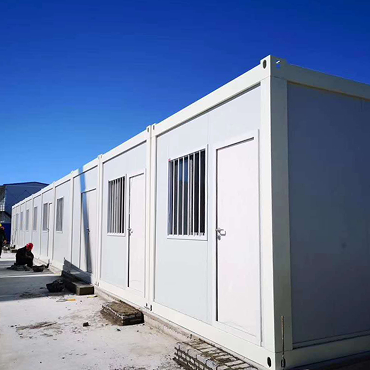 Prefabricated Detachable Container House With Steel Door And Plastic Steel Window
