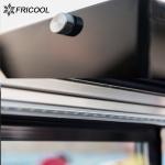 650L R134a Vertical Air Curtain Merchandiser Combo Refrigerated Display