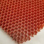 Sound Insulation Aramid Honeycomb Core 400x400mm For Railway Transporation