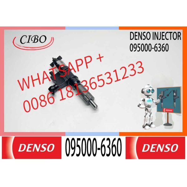 095000-6360 Fuel Injector Assembly 8-97609788-0 095000-5360 095000-5471 For ISUZU 4HK1 6HK1