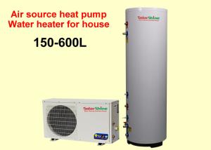 China 220V / 380V Split Heat Pump Water Heater , Commercial Heat Pump Water Heater factory
