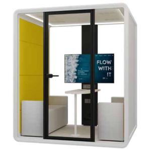 China Aluminum Frame Acoustic Booth Sound Proof Portable Room CE Certified factory