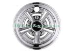 Strong 8 Inch Golf Cart Hubcaps Spinners Easy Installation 2.8 Pounds Weight