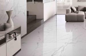China Polished Marble Look Porcelain Tile Less Than 0.05 % Absorption Rate factory