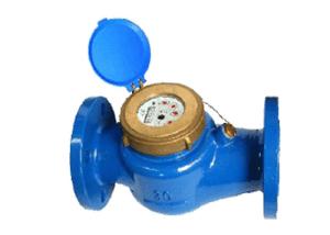 China Flange Dry Dial Water Meter Plastic Material Pressure Pn16 With 50mm Diameter factory