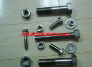 China 1.4529 hex bolt Alloy926 UNS N08926 Incoloy926 partial thread factory