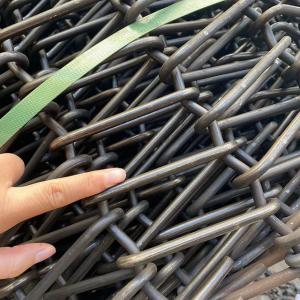 China 65Mn Steel Balance Weave Shot Blast Belts For Shot Blasting Machine Manufacturer factory