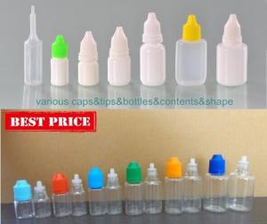 China 10/15/20/25/30/50ml e cigarette liquid plastic bottle on sale