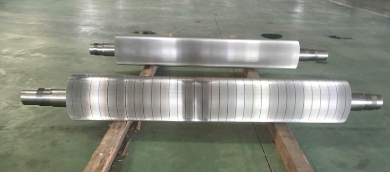 Tungsten Carbide C Flute Corrugated Paper Roll Traditional Corrugating Roll