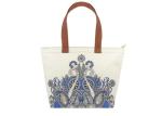 Reusable Canvas Shopping Bags With Cotton Web Handles Custom Print Logo Accepted