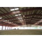Low Maintenance Steel Structure Workshop Q235B Q355B Steel Frame Commercial