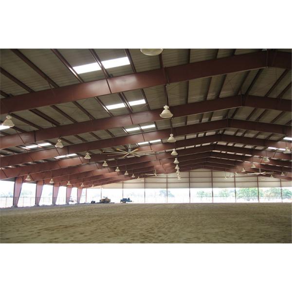 Low Maintenance Steel Structure Workshop Q235B Q355B Steel Frame Commercial