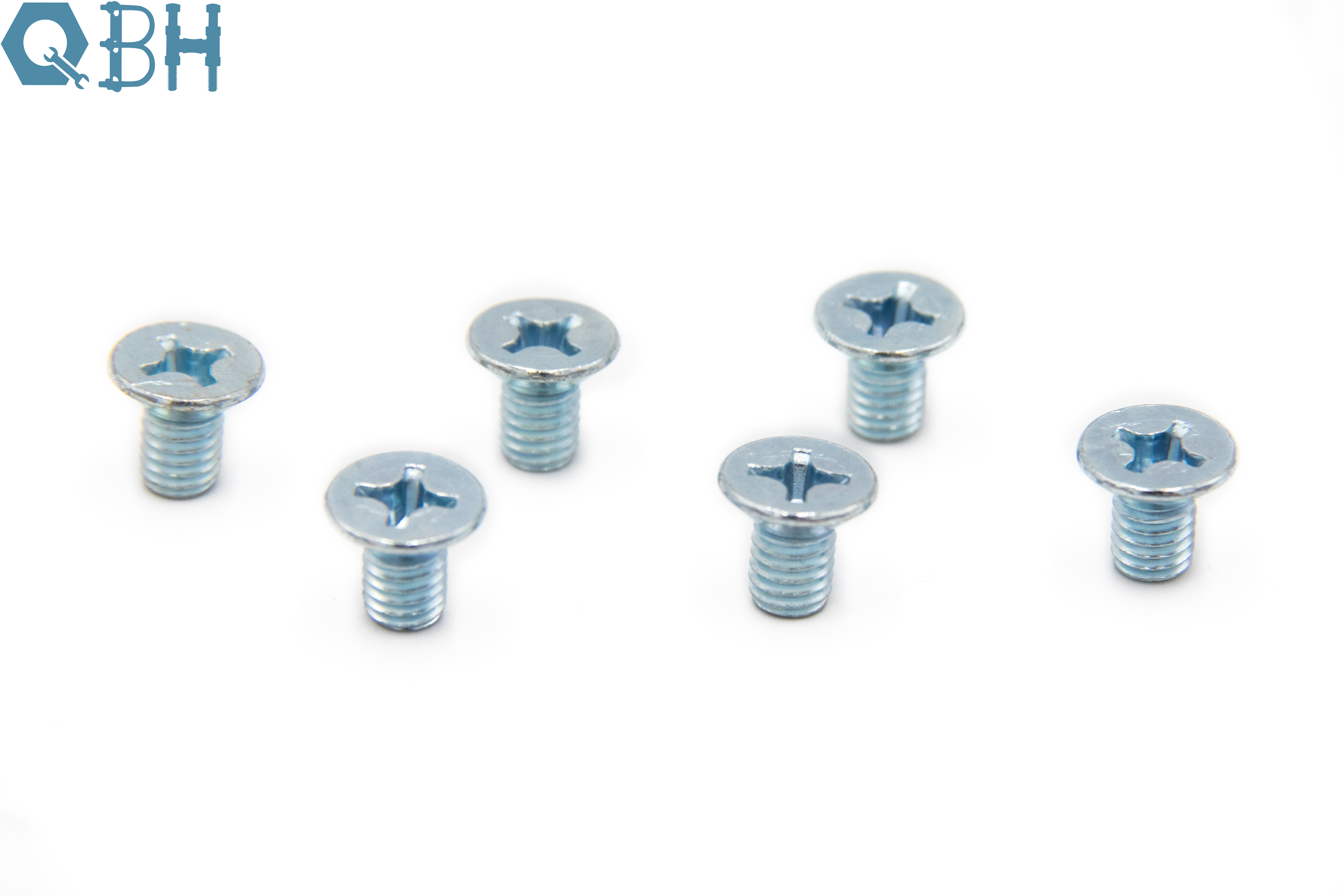 DIN 965 Cross Recessed Countersunk Flat Head Screws Zinc Plating