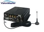Multi Channel Car Dvr 4 Cameras 4 Channels Car CCTV System With Aviation