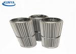 304 316 Fume Pleated Sampling Viton Stainless Steel Filter Element Ss Cartridge