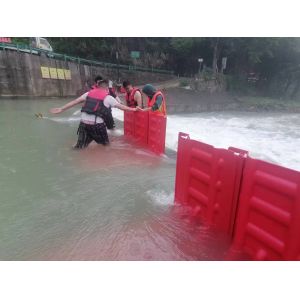 52cm Height ABS Material L-Shaped Flood Control Barrier Fence Connecting Water