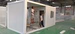 100 Km / H Wind Speed Premade Container Homes Sandwich Panel Wall / Roof Steel