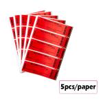 Red Custom Size Void Warranty Label Sticker Tamper Proof Security Packing Self