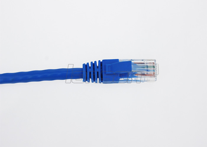HDPE Insulation Cat5e UTP Patch Cable 4 Pair PVC CM / LSZH Jacket Easy To Insert