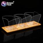Wholesale mini disposable pudding jelly ps tasting cup plastic mousse square