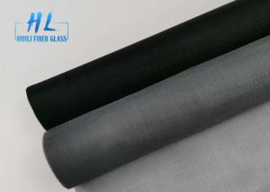 China Black Grey Color 30m Per roll Fiberglass wire netting For Windows factory